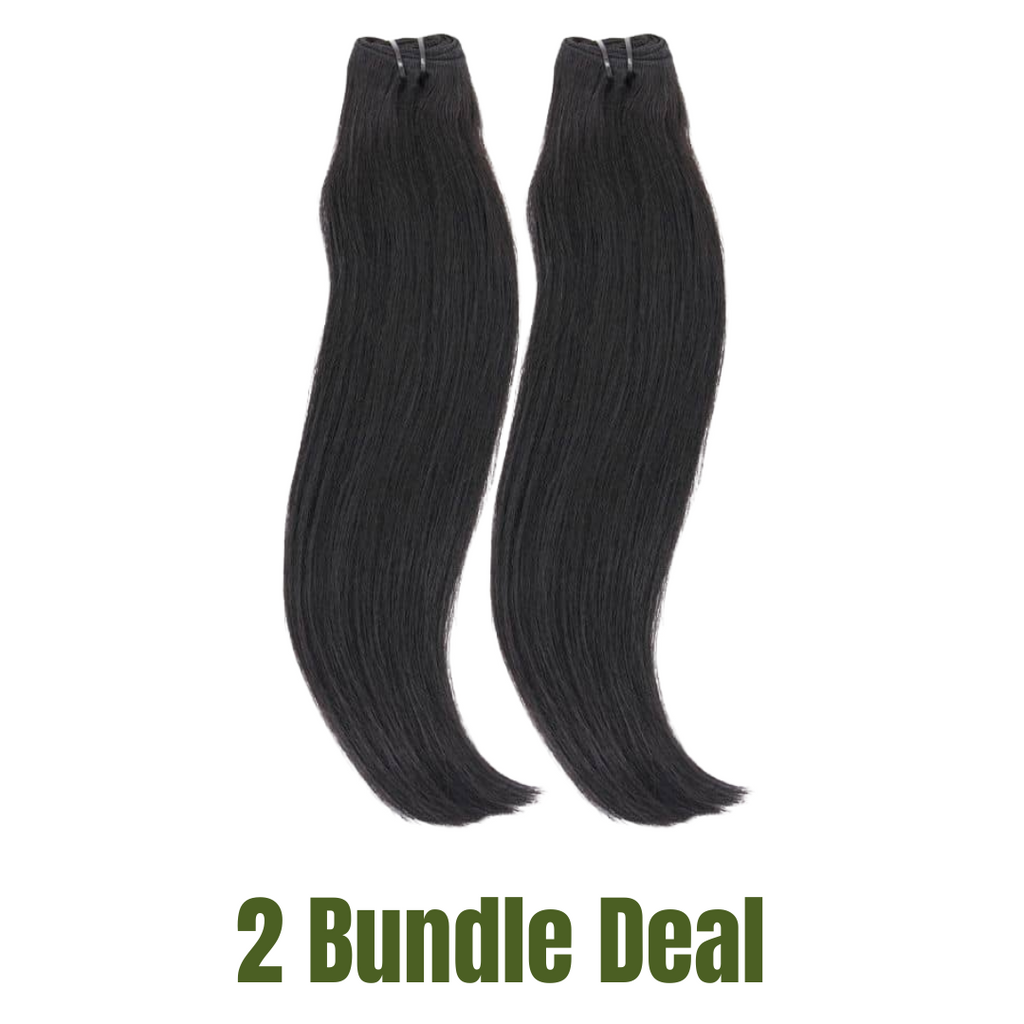 2 Bundle Deal | 100% Raw Human Hair - NIA Hair