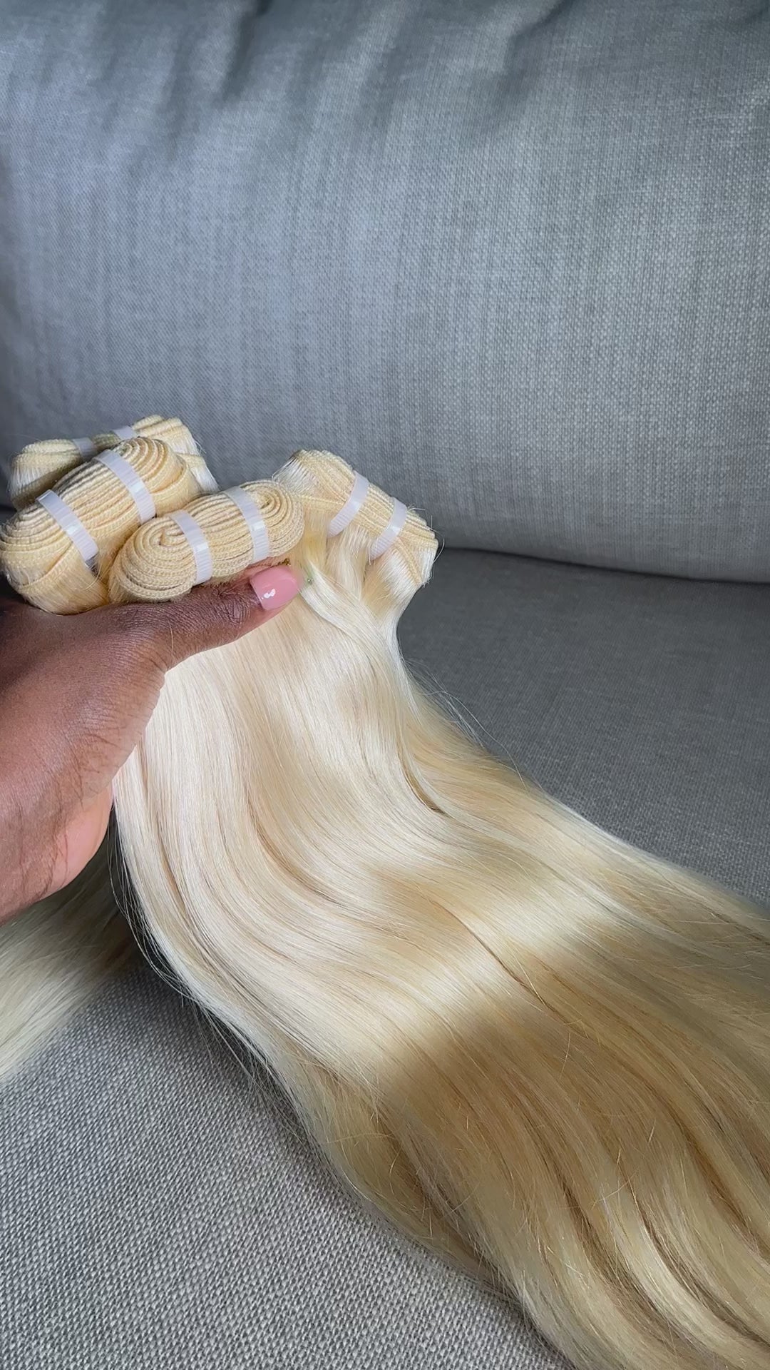 Raw Platinum Blonde Bundles - NIA Hair